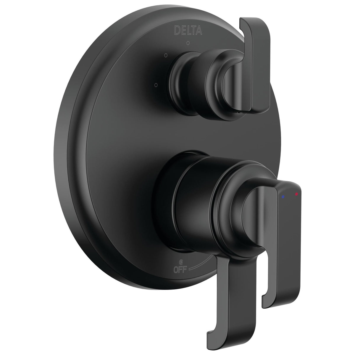 Tetra - 17 Series 3-Setting Shower Diverter - Matte Black