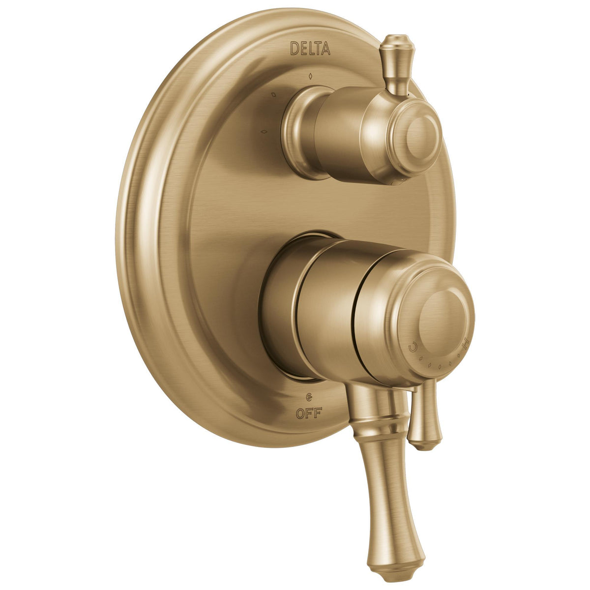 DELTA® Monitor® 17 Traditional Valve Trim With 3-Setting Integrated Diverter, 5.8 gpm Valve