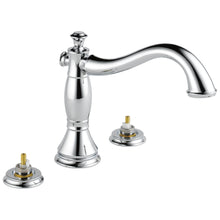 DELTA® Roman Tub Trim, Cassidy™, 2 gpm Flow Rate, 8 to 16 in Center, Function: Traditional, Import