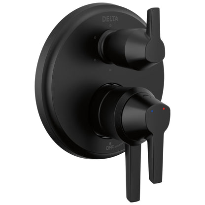 Monitor - 17 Series Integrated Diverter Trim - Matte Black