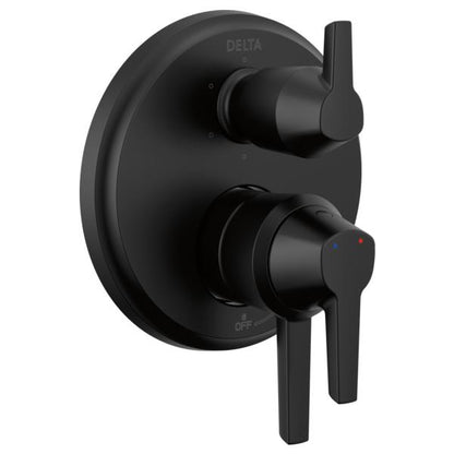 Monitor - 17 Series Integrated Diverter Trim - Matte Black