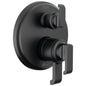 Tetra - 17 Series 6-Setting Shower Diverter - Matte Black