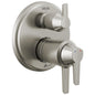 DELTA® T27T871-SS-PR 17T Integrated Diverter Trim, 7.2 gpm Shower, Lumicoat™ Stainless