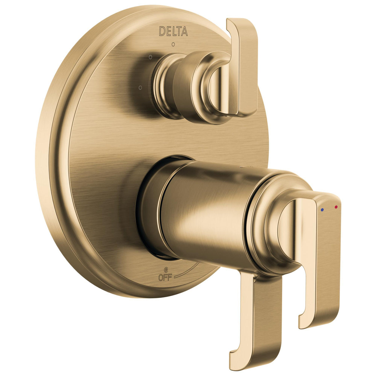Tetra - 17T Series 3-Setting Shower Diverter - Brass