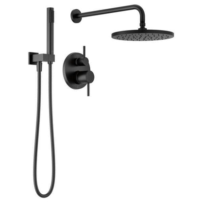 Modern 14 Series Trim - Matte Black - 1.75 GPM Shower