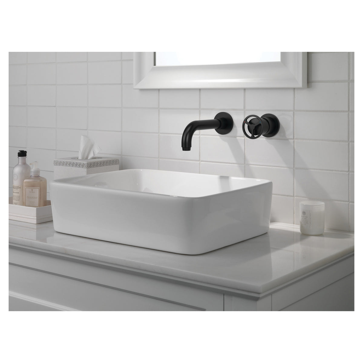 Trinsic - Bathroom Faucet Trim - Matte Black - 1.2 GPM