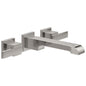 Ara - Centerset Bathroom Faucet - 7-5/8" - Wall Mount