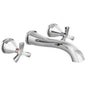 Stryke - Wall Mount Bathroom Faucet Trim - Chrome