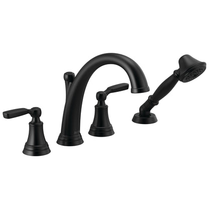Woodhurst - Roman Tub Faucet Trim with Diverter - 18 GPM