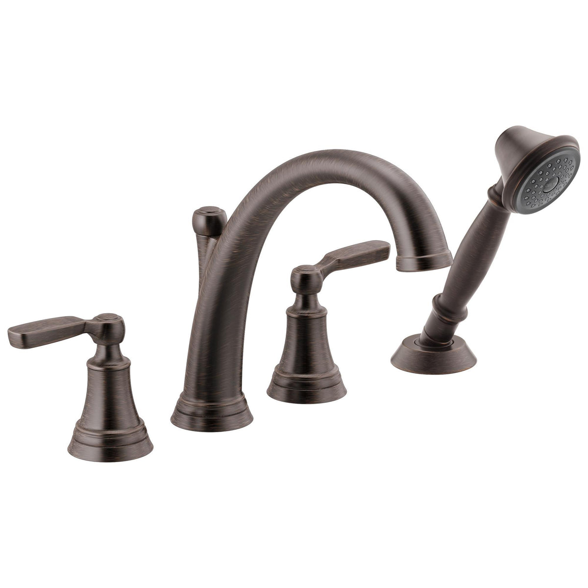 Woodhurst - Roman Tub Faucet Trim with Diverter - 18 GPM