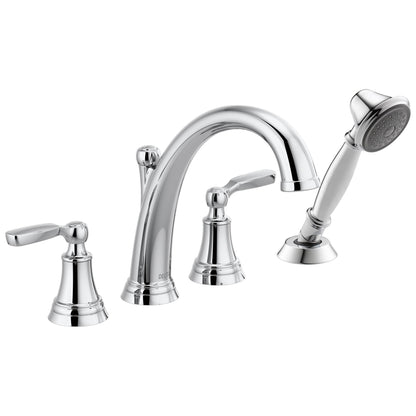 Woodhurst - Roman Tub Faucet Trim with Diverter - 18 GPM