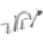 Woodhurst - Roman Tub Faucet Trim with Diverter - 18 GPM