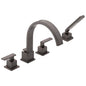 Vero - Roman Tub Trim - 9-15/16" H - Deck Mount