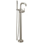 DELTA® T4754-SSFL T4754 Trinsic® Floor Mount Tub Filler, 1.75 gpm Flow Rate, Stainless, 1 Handles