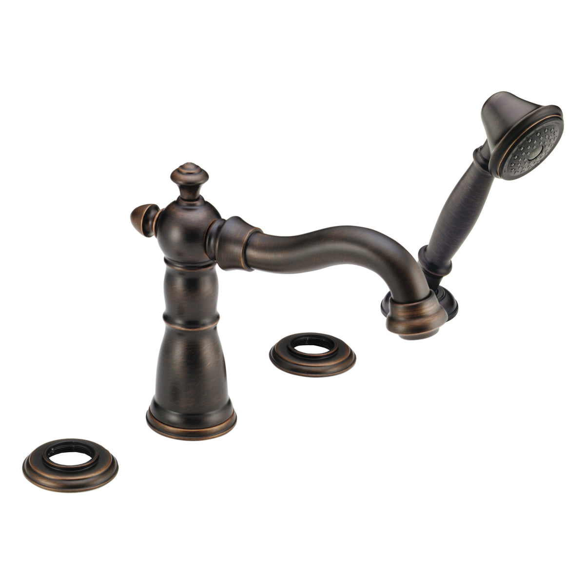 DELTA® Roman Tub Trim, Victorian®, 1.75 gpm, 8 to 16 in Center, Traditional, Domestic