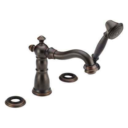 DELTA® Roman Tub Trim, Victorian®, 1.75 gpm, 8 to 16 in Center, Traditional, Domestic