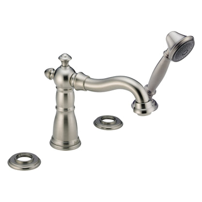 DELTA® Roman Tub Trim, Victorian®, 1.75 gpm, 8 to 16 in Center, Traditional, Domestic