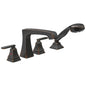 Ashlyn - Roman Tub Trim - 8 to 16" Center - Deck Mount