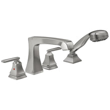 DELTA® Ashlyn® Roman Tub Trim, 2 gpm Flow Rate, 8 to 16 in Center, 2 Handles, Function: Traditional, Import
