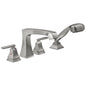 Ashlyn - Roman Tub Trim - 8 to 16" Center - Deck Mount