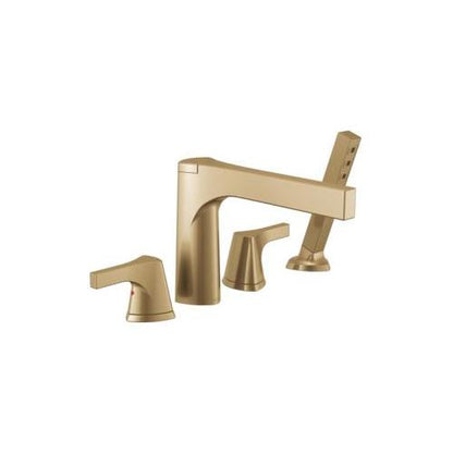 Zura - Roman Tub Trim - 12" W x 8-1/2" H - Deck Mount