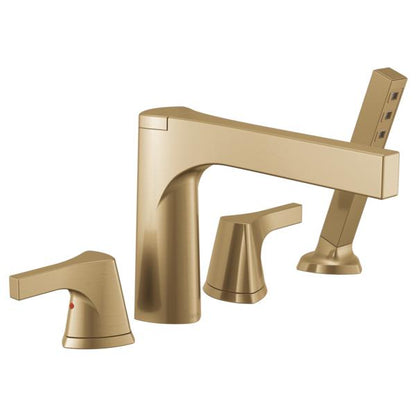 Zura - Roman Tub Trim - 12" W x 8-1/2" H - Deck Mount