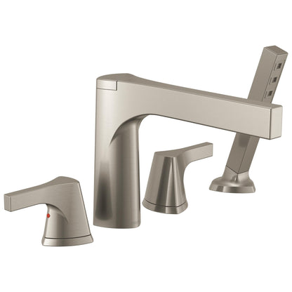 Zura - Roman Tub Trim - 12" W x 8-1/2" H - Deck Mount