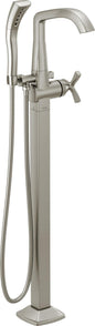 Stryke - Freestanding Floor Mount Tub Filler Trim - 10 GPM
