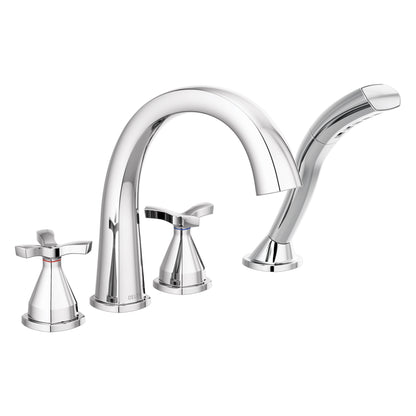 Stryke Roman Tub/Whirlpool Faucet Trim, Champagne Bronze
