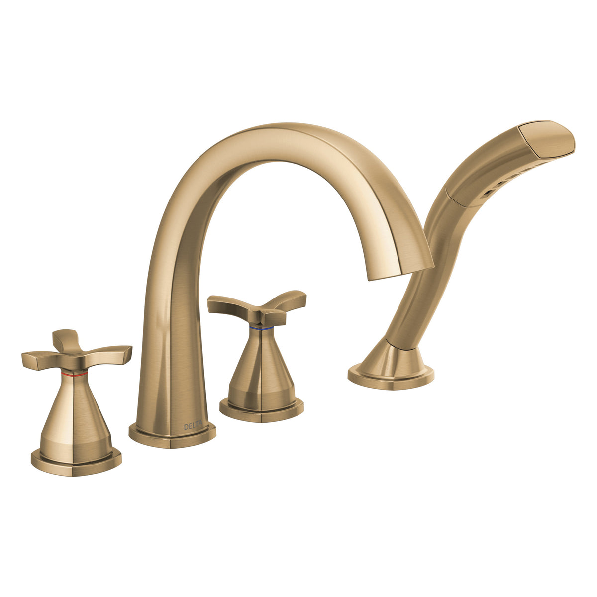 Stryke Roman Tub/Whirlpool Faucet Trim, Champagne Bronze