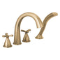 Stryke Roman Tub/Whirlpool Faucet Trim, Champagne Bronze