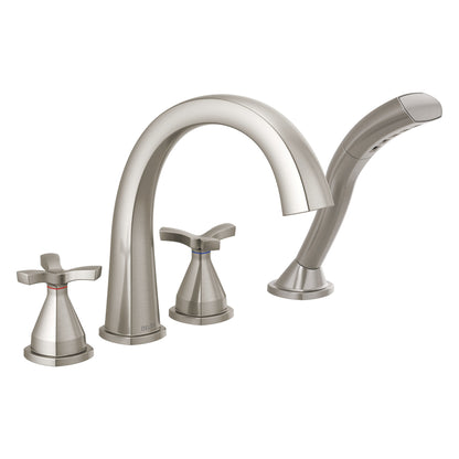 Stryke Roman Tub/Whirlpool Faucet Trim, Champagne Bronze