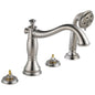 Cassidy - Roman Tub Trim - 6-19/32" - Deck Mount