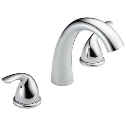 DELTA® T572 Roman Tub Trim, DELTA® Roman Tub Trim, Classic, 18 gpm Flow Rate, 8 to 16 in Center, 2 Handles, Function: Traditional, Domestic