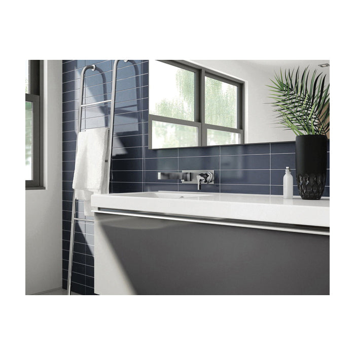 DELTA® T574LF-BLWL Bathroom Faucet Trim, Zura™, 1.2 gpm Flow Rate, Matte Black, 1 Handles, Function: Traditional