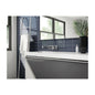 DELTA® T574LF-BLWL Bathroom Faucet Trim, Zura™, 1.2 gpm Flow Rate, Matte Black, 1 Handles, Function: Traditional