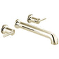 DELTA® T5759-PNWL Tub Filler, Trinsic®, 8 in Center, Polished Nickel, 2 Handles, Import