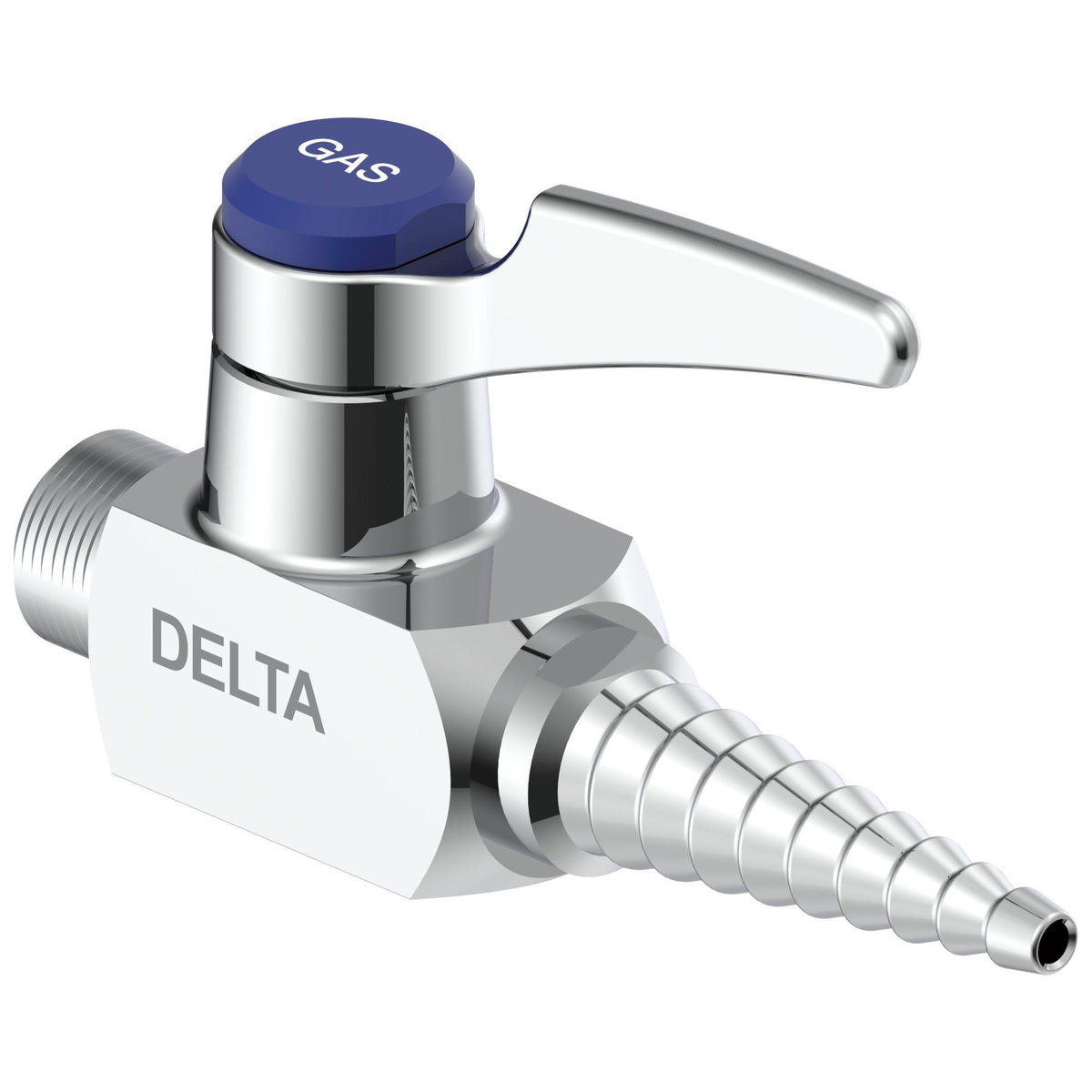 DELTA® W6200GAS Ball Valve Hose Cock, Polished Chrome, 1 Handles, Import, Commercial