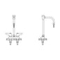 Mixing Faucet - 4" Center - 6"