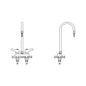 Mixing Faucet - Brass - 4" Center