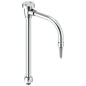 Commercial W6850 Gooseneck Spout With Angle Vacuum Breaker, Polished Chrome, Import