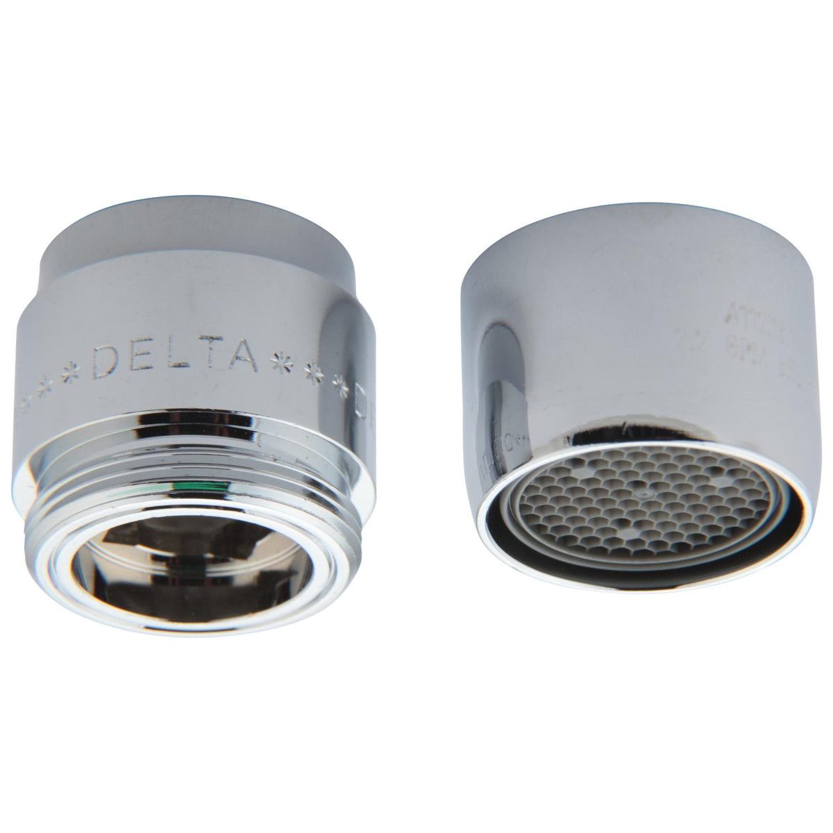 Commercial W6878 Flow Control Aerator With Adapter, Polished Chrome, Import