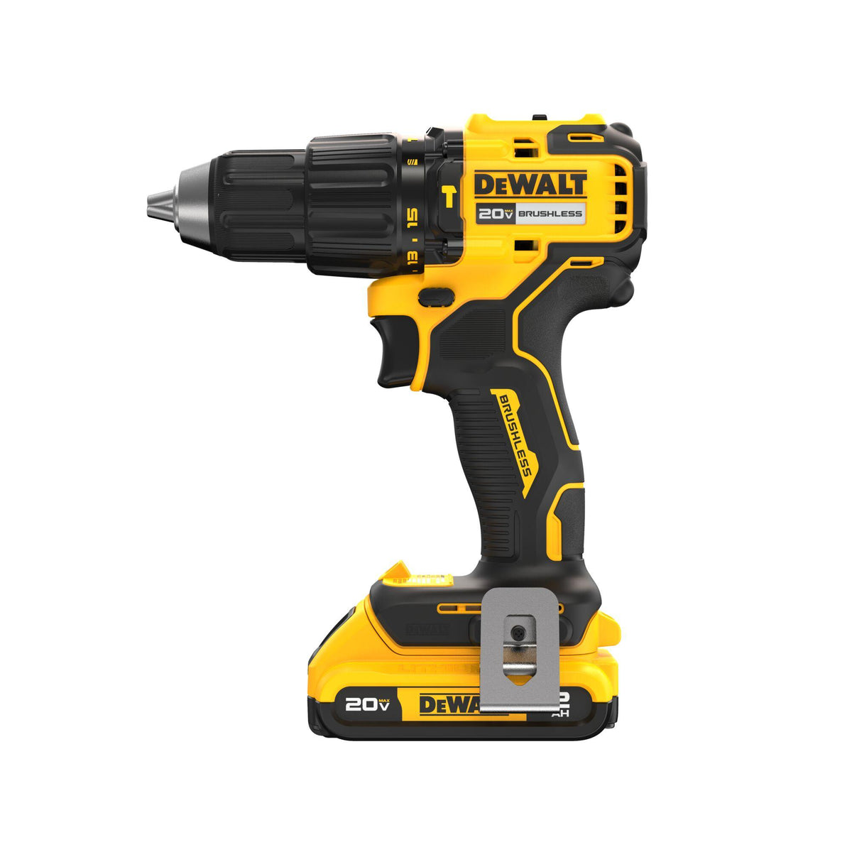 Brushless Cordless Hammer Drill Kit - 20 V
