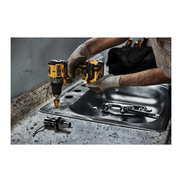 Compact Cordless Drill/Driver Kit - 1/2" Chuck - 8.14" H
