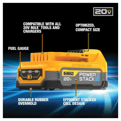 Brushless Cordless Impact Driver Kit - 1/4" - 20 V