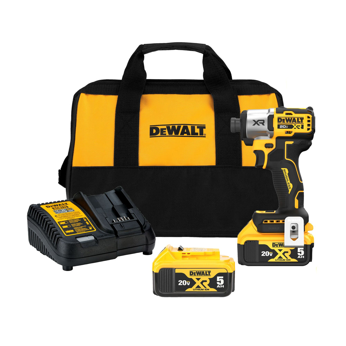Brushless Cordless Impact Driver Kit - 20 V - 3-Speed