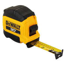 DeWALT® DWHT38130S Compact Tape Measure, 30 ft L Blade x 1-1/4 in W Blade, Steel Blade