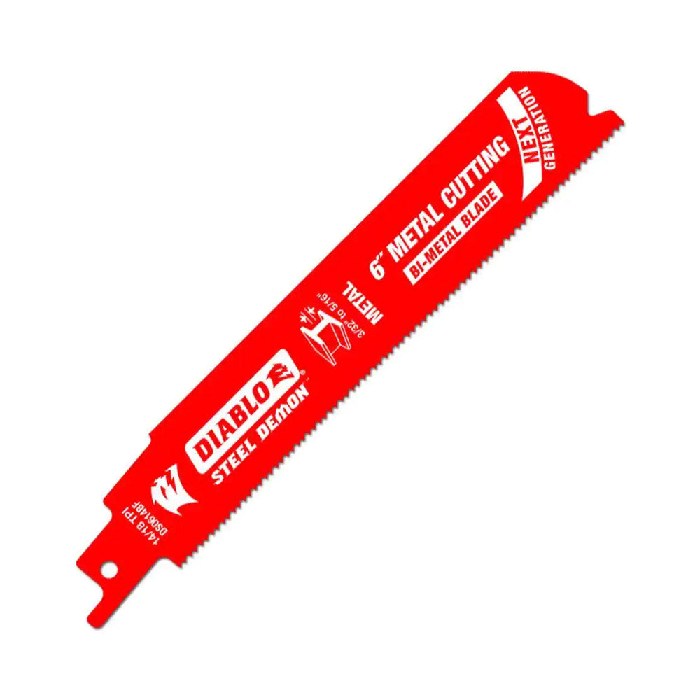 6" BI-METAL RECIP BLADE 15-PK
