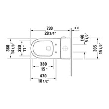 Me By Starck - Rimless One-Piece Toilet - White - 1.28 GPF