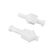 Toilet Seat Hinge Bolt - White - 3/8" Dia